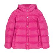 Roze Gewatteerde Donsjas Aw24 Boutique Moschino , Pink , Dames