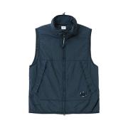 Stijlvolle Gilet voor Mannen C.p. Company , Blue , Heren