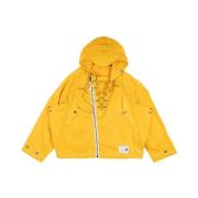 Gele Windbreaker Anorak Blouson Jas Mihara Yasuhiro , Yellow , Heren