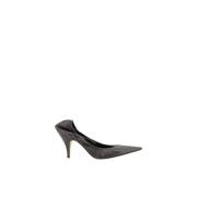 Verlengde Neus Leren Stiletto Pumps The Row , Brown , Dames