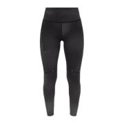 Logo leggings On Running , Black , Dames