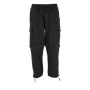 Katoenen Bermuda Broek voor Mannen Disclaimer , Black , Heren