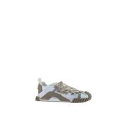 Witte Veterschoenen met Rubberdetails Dolce & Gabbana , Multicolor , H...