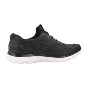 Stijlvolle Summits Sneakers voor Vrouwen Skechers , Black , Dames