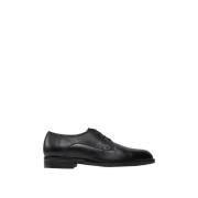 Lage Leren Schoenen Hugo Boss , Black , Heren