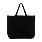 Rivet Denim Tote Bag Carhartt Wip , Black , Heren