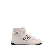 Trendy basketbal-geïnspireerde sneakers met comfort New Balance , Whit...