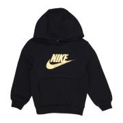 Sportswear Club Fleece Hoodie Zwart/Goud Nike , Black , Heren