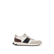 Elegante leren en suède sneakers Tod's , Multicolor , Heren