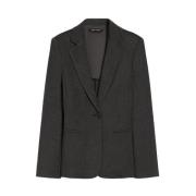 Milano Jersey Blazer Pennyblack , Gray , Dames