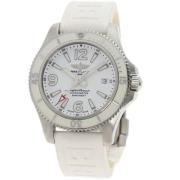 Pre-owned Glass watches Breitling Pre-owned , White , Heren