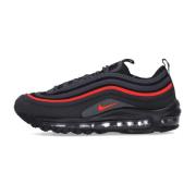 Zwart/Picante Rood Air Max 97 Sneakers Nike , Black , Heren