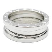 Pre-owned White Gold rings Bvlgari Vintage , Gray , Dames