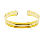 Pre-owned Metal bracelets Cartier Vintage , Yellow , Dames