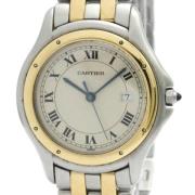 Pre-owned Yellow Gold watches Cartier Vintage , Yellow , Heren