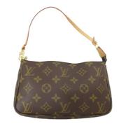 Pre-owned Canvas louis-vuitton-bags Louis Vuitton Vintage , Brown , Da...