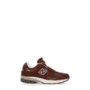 Bruine Suède Sneakers voor Man/Vrouw New Balance , Brown , Heren