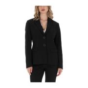 Sartoriale blazer in stretch faille Pennyblack , Black , Dames