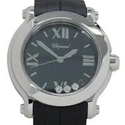 Pre-owned Stainless Steel watches Chopard Pre-owned , Black , Heren