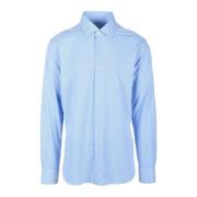 Elegante Shirt in Polyamide Elastaan Mix Xacus , Blue , Heren