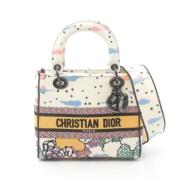 Pre-owned Canvas dior-bags Dior Vintage , Multicolor , Dames