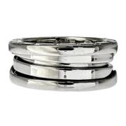 Pre-owned White Gold rings Bvlgari Vintage , Gray , Dames