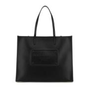 Stijlvolle Zwarte Leren Winkelmand Dolce & Gabbana , Black , Heren