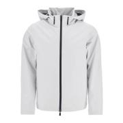 Waterdichte Bomber met Capuchon Herno , Gray , Heren