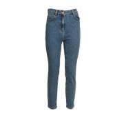 Skinny katoenen jeans met norHeren taille Pennyblack , Blue , Dames