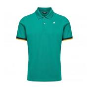 Polo Shirt K-Way , Green , Heren