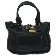 Pre-owned Leather handbags Chloé Pre-owned , Black , Dames