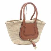 Pre-owned Raffia handbags Chloé Pre-owned , Beige , Dames