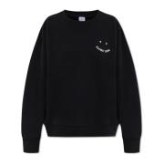 Sweatshirt met geborduurd logo PS By Paul Smith , Black , Dames