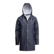 Navy Regenjas Stockholm Stijl Stutterheim , Blue , Unisex