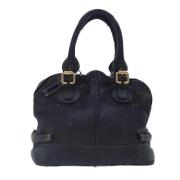 Pre-owned Leather handbags Chloé Pre-owned , Black , Dames