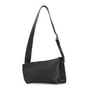 Zwart Zilver Sling Pouch Alexander McQueen , Black , Dames