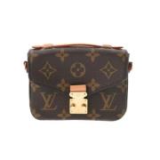 Pre-owned Canvas shoulder-bags Louis Vuitton Vintage , Brown , Dames