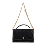 Zwarte Skull Tas Alexander McQueen , Black , Dames