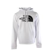 Witte Katoenen Sweater voor Heren The North Face , White , Heren