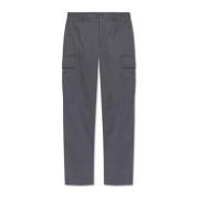 Katoenen cargobroek Dolce & Gabbana , Gray , Heren