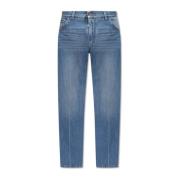 Jeans met licht toelopende pijpen Dolce & Gabbana , Blue , Heren