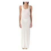 Cloud White Jersey Lange Jurk Remain Birger Christensen , White , Dame...