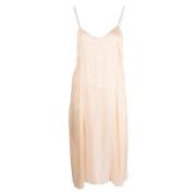 Zijden Onderjurk Forte Forte , Beige , Dames