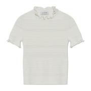 Katoenen top Lanvin , White , Dames