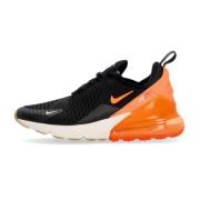 Air Max 270 Sneaker Zwart/Oranje/Rood Nike , Multicolor , Dames