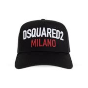 Baseballpet Dsquared2 , Black , Heren