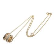 Pre-owned Rose Gold necklaces Bvlgari Vintage , Yellow , Dames