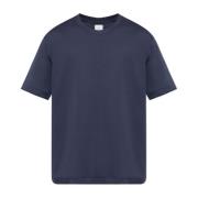 Ronde hals T-shirt Eleventy , Blue , Heren