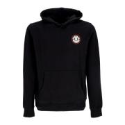 Zwarte lichtgewicht hoodie Element , Black , Heren