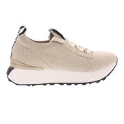 Sok Sneaker - Lichtgewicht en Stijlvol Guess , Beige , Dames